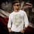 LONGSLEEVE PATRIOTYCZNY  B-H-O NAPIS PIASKOWY